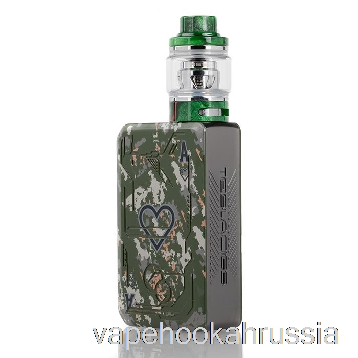 Стартовый комплект Vape Juice Teslacigs Poker 218w, зеленый